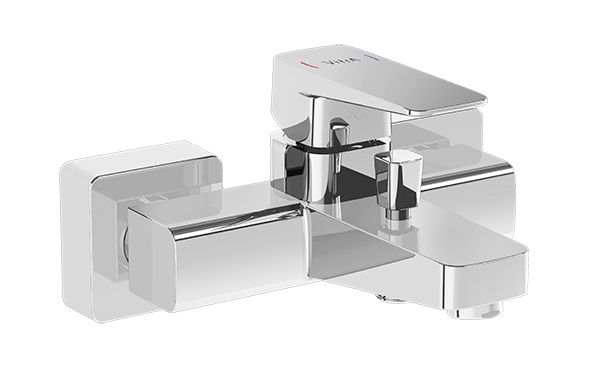 Смеситель Root Square для ванны и душа, хром A42737EXP