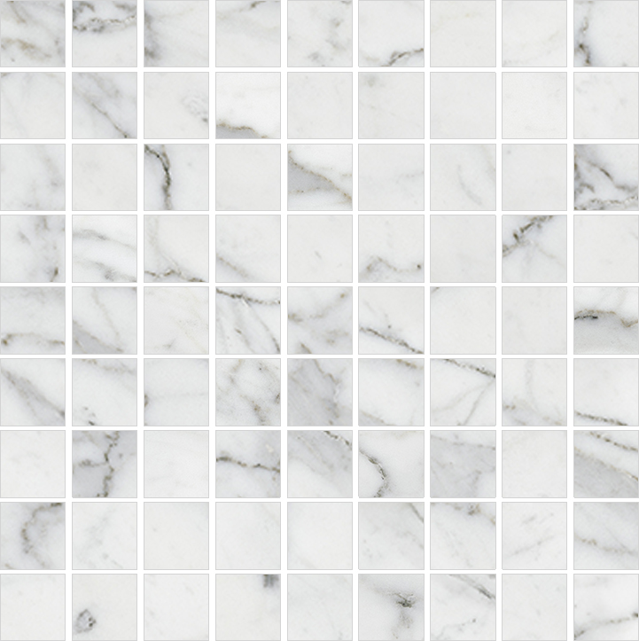 K-1000/MR/m01 Marble Trend (Марбл Тренд) Carrara (Каррара) 300x30 матовая белая мозаика