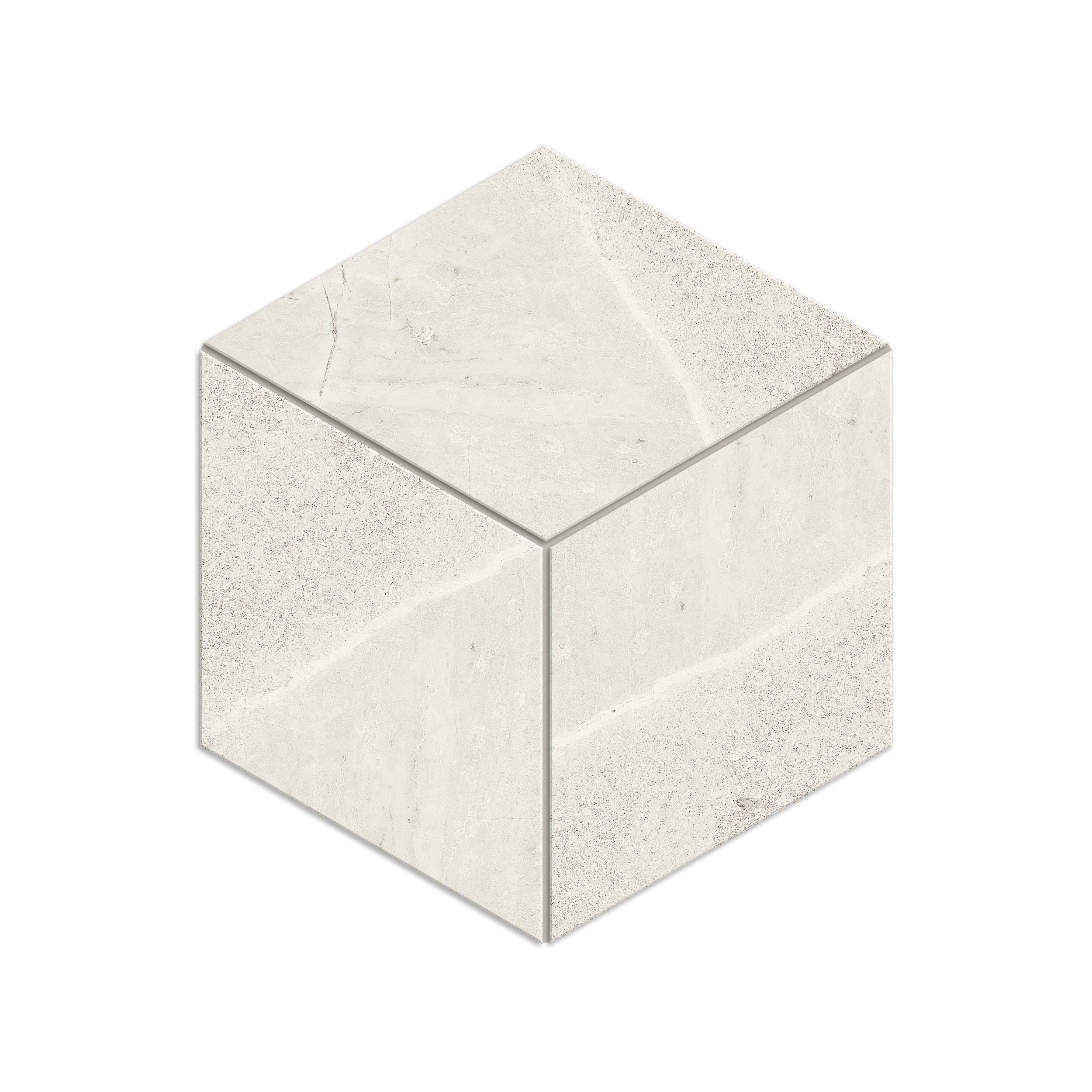 KA00 Kailas Ivory Cube 250x290 неполированный бежевый мозаика